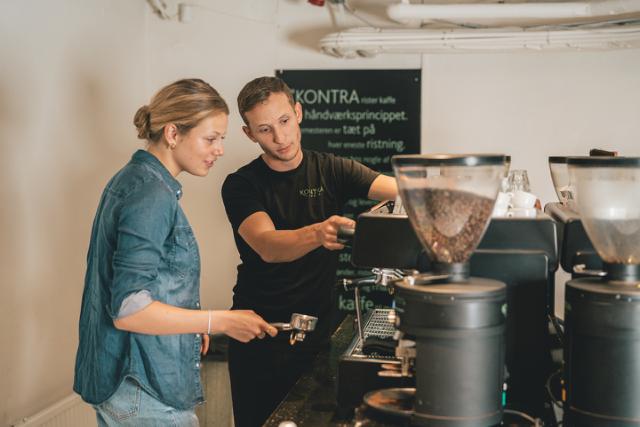 barista teknik kursus i espressobrygning 